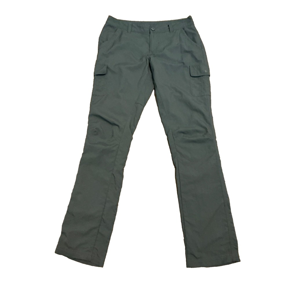 Columbia All Season Women CargoPant Size 6 Gray Omni Shield Advanced Repellency